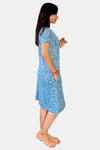 Sweetmoon Long T Shirt Nightdress - Blue — thumbnail 3